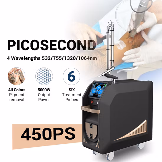 Pico Laser Tattoo Removal ND YAG Laser Skin Care Pigment Removal Therapy Beauty Machine Price
