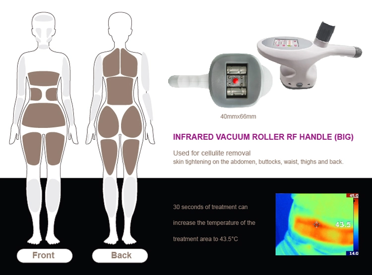 RF Cavitation Slimming System Body Massager Drying Facial Massage Vacuum Butt Enhancement Machine for Packaging