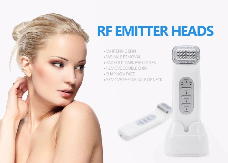 Portable RF Wrinkle Remover Machine for Skin Rejuvenation with Handheld RF Device