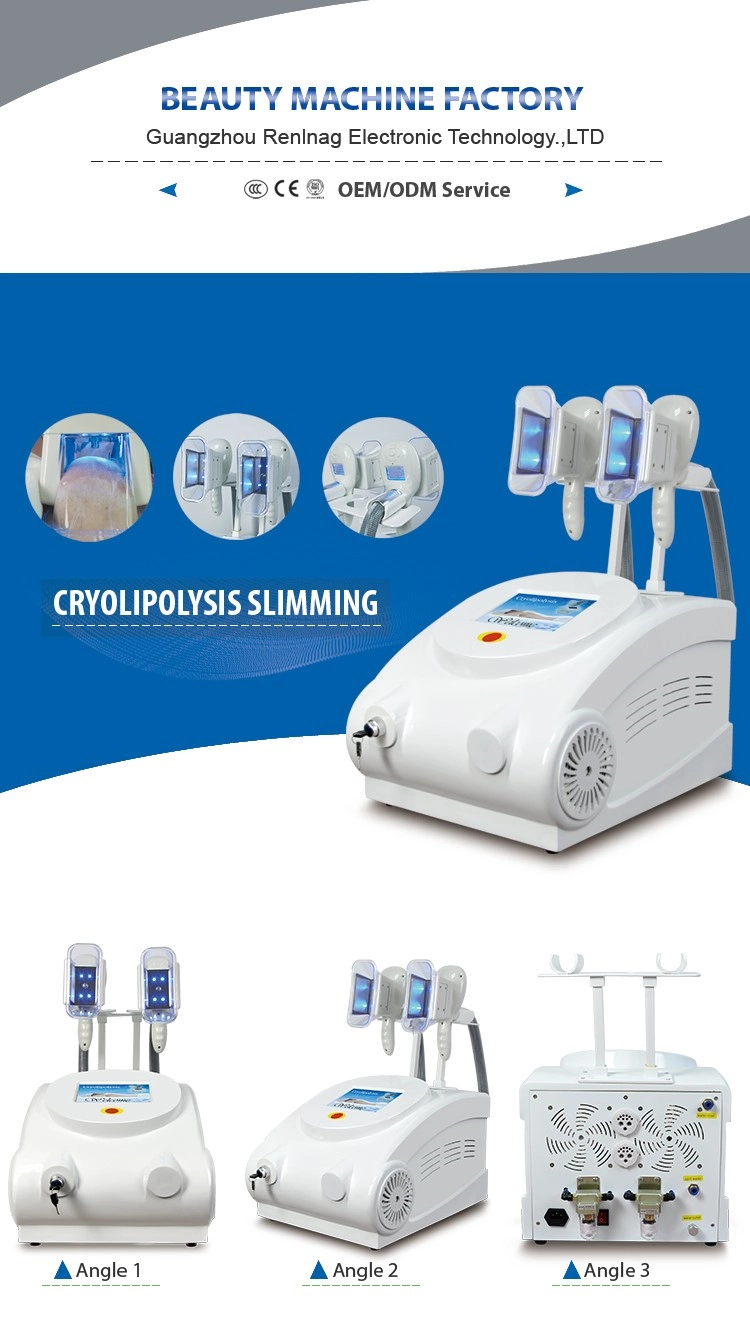 Cool Cryo Criolipolysis Cryolipolisis Criolipolisis Cryolipolysis Slimming Beauty Equipment Machine for Body Shaping