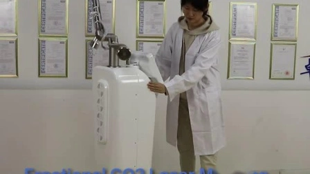 Rejuvenecimiento vaginal con láser fraccionado de CO2 de la máquina de ajuste vaginal del equipo médico del láser