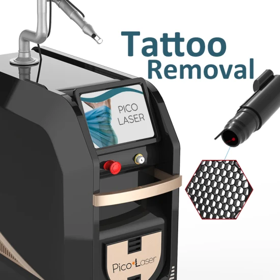 Pico Laser Beauty Equipment 450PS ND YAG Eliminación de tatuajes Picosegundo Máquina láser