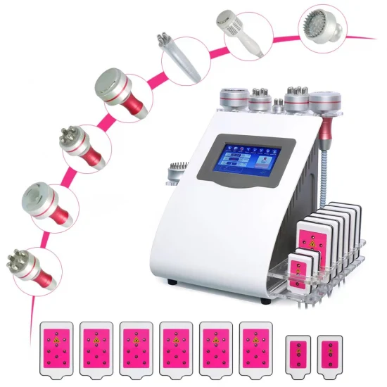 Máquina de adelgazamiento al vacío por cavitación ultrasónica RF bipolar