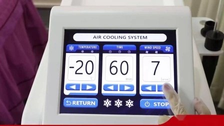 Máquina de enfriamiento de piel Zimmer Cryo/Equipo de enfriamiento de aire frío para sistema de tratamiento con láser fraccionado de CO2 de diodo láser IPL