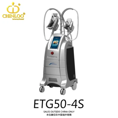 2016 Excepcional máquina de belleza para adelgazar criolipólisis de congelación de grasa con resultado rápido (Etg50-4s/CE)